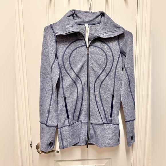 lululemon athletica Jackets & Blazers - Lululemon Jacket Size 4 Blue Gray